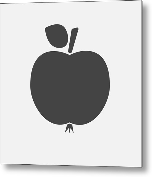 493x573 Apple Icon Vector Icon Illustration Apple On Gray Background