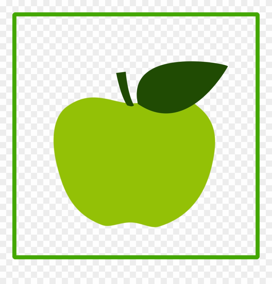 880x920 Images For Green Apple Clip Art
