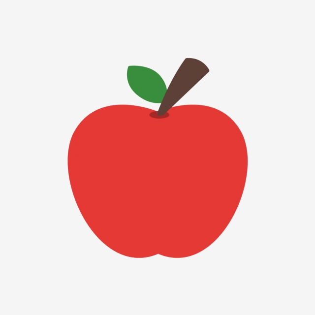 640x640 Vector Apple Icon, Apple, Fruit, Food Png And Vector
