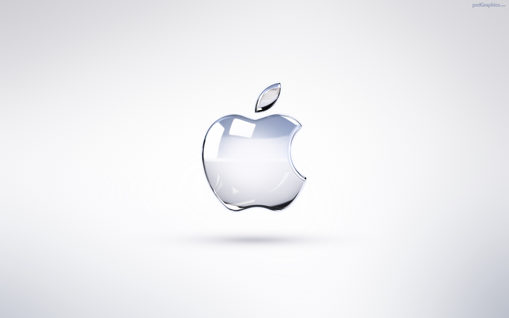 1680x1050 Bright Apple Logo Wallpaper Psdgraphics