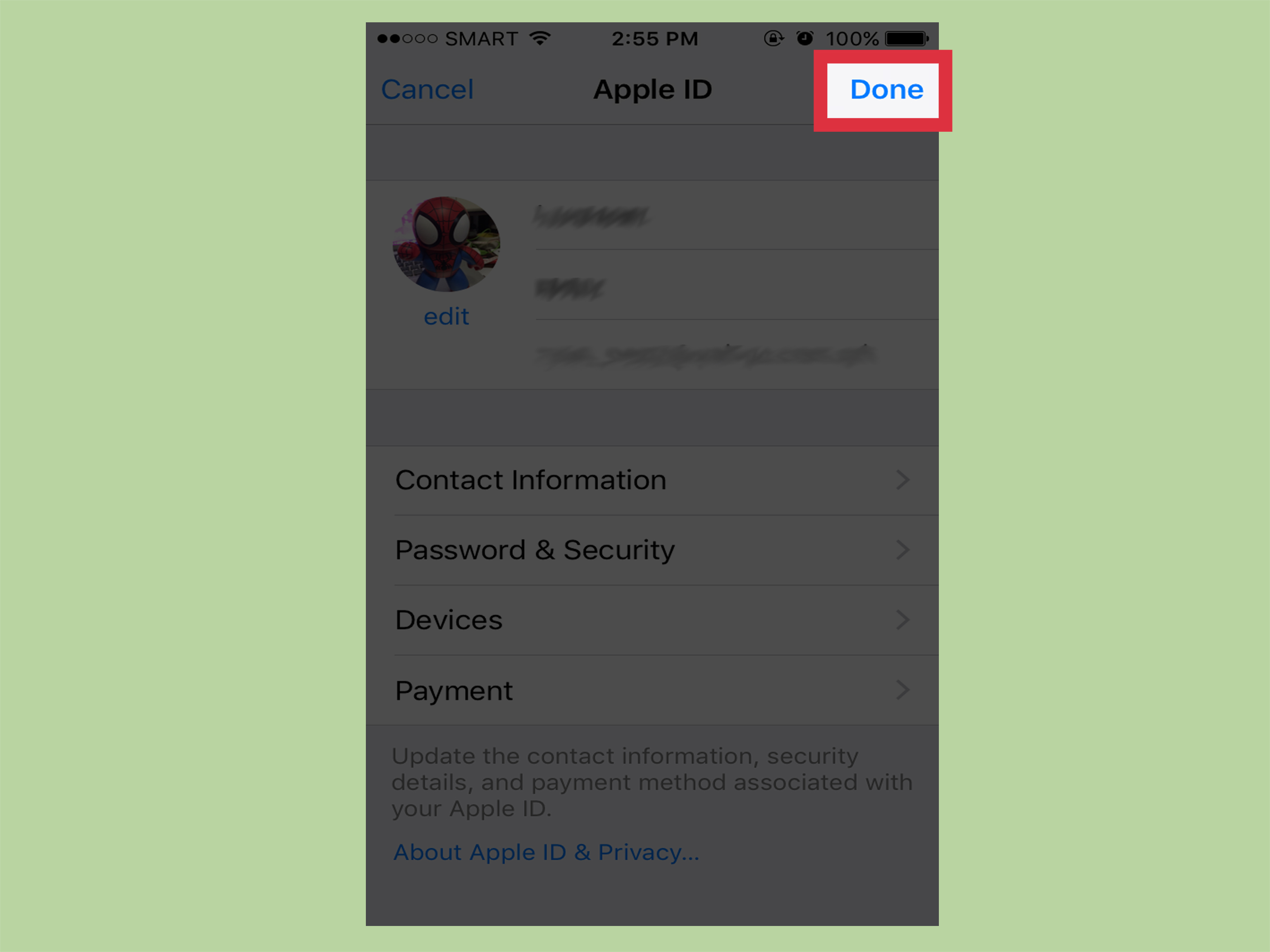 3072x2304 How To Change An Apple Id Photo On An Iphone Steps