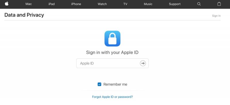 800x367 How To Request A Copy Of Your Apple Id Account Data