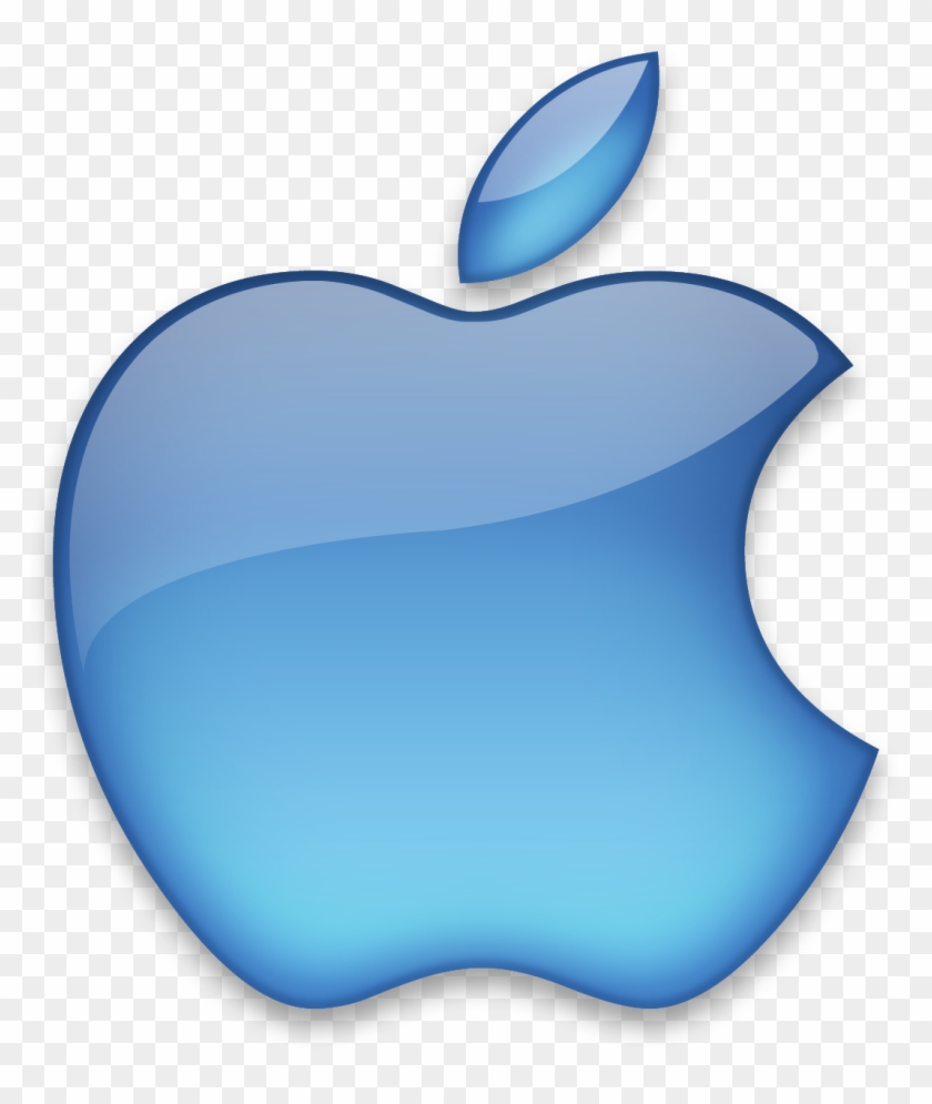840x995 Blue Apple Logo Icon