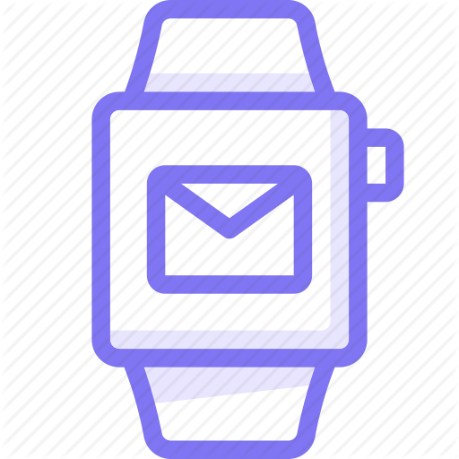 512x512 Apple, Apple Watch, Mail, Smart, Watch Icon
