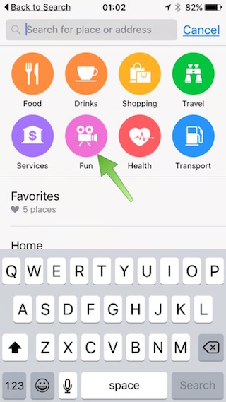 How To Use The Nearby Feature In The Maps App In Ios 320x569 How To Use The Nearby Feature In The Maps App In Ios