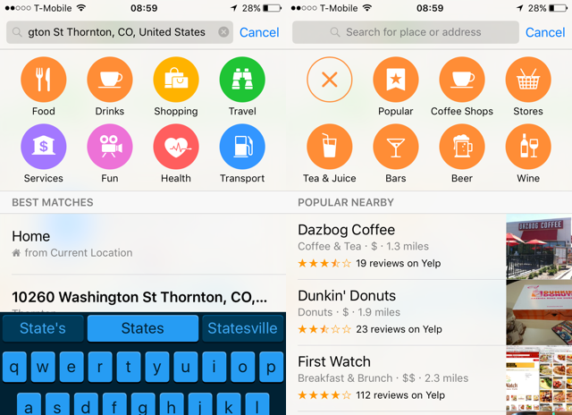 Use Your Iphone To Find Nearby Food, Transport Services 640x464 Use Your Iphone To Find Nearby Food, Transport Services