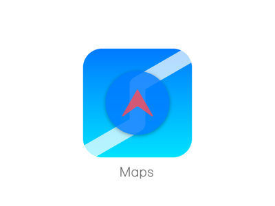 Ios Maps Icon Redesigned 400x300 Ios Maps Icon Redesigned