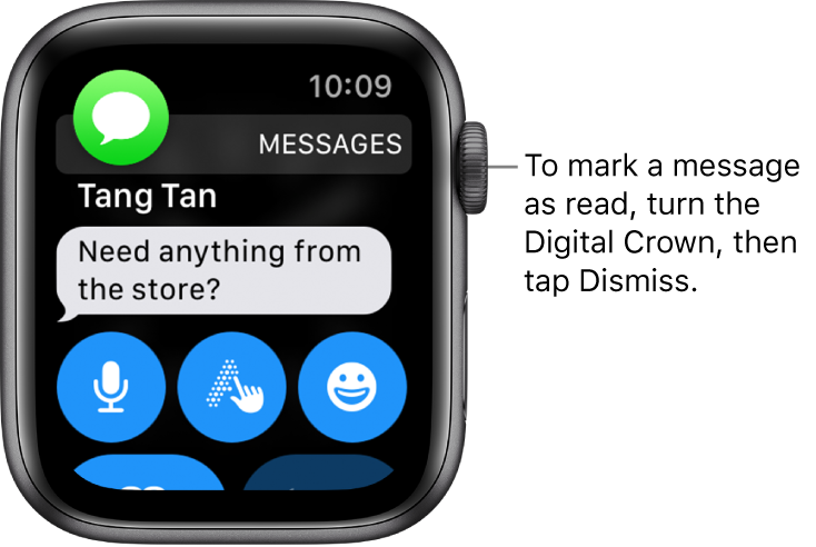 how to read messages on apple watch