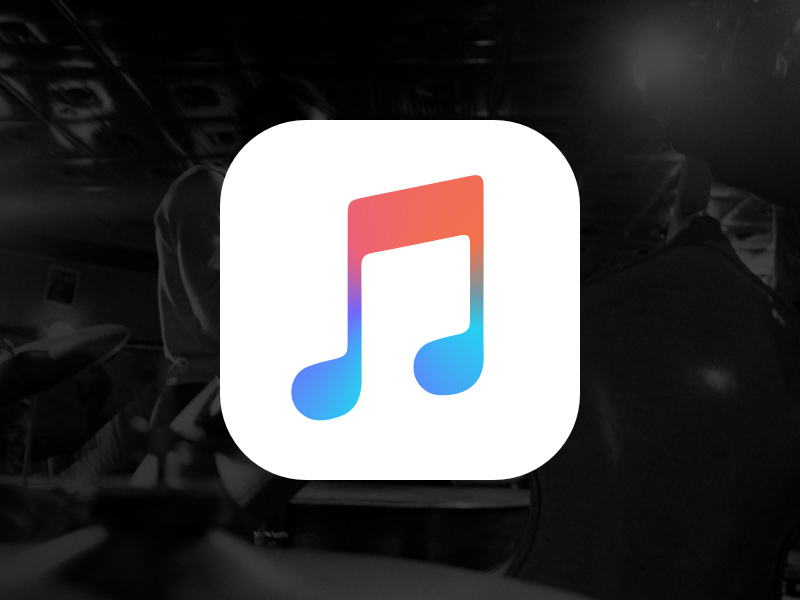 800x600 Apple Music Icon Freebie