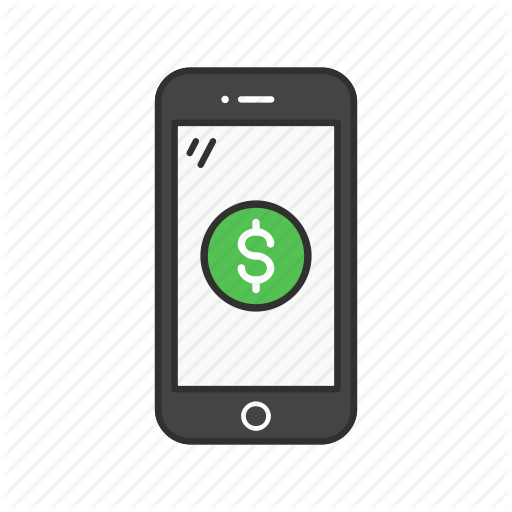 512x512 Apple Pay, Dollar, Mobile Money, Phone Icon