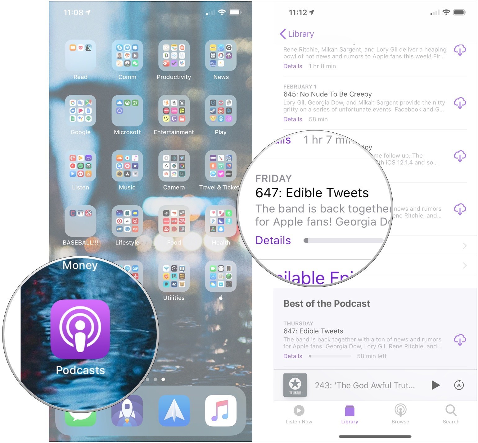 1540x1426 How To Send Podcasts To Your Apple Tv Imore