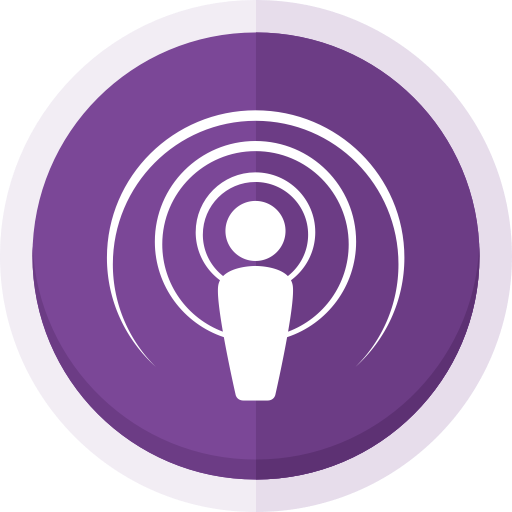 512x512 Apple Podcast, Apple Podcast Logo, Audio, Podcast, Podcast Logo Icon