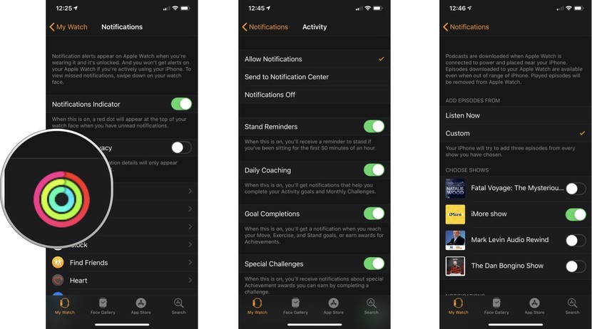 830x462 How To Set Up And Use Notifications On Apple Watch Imore