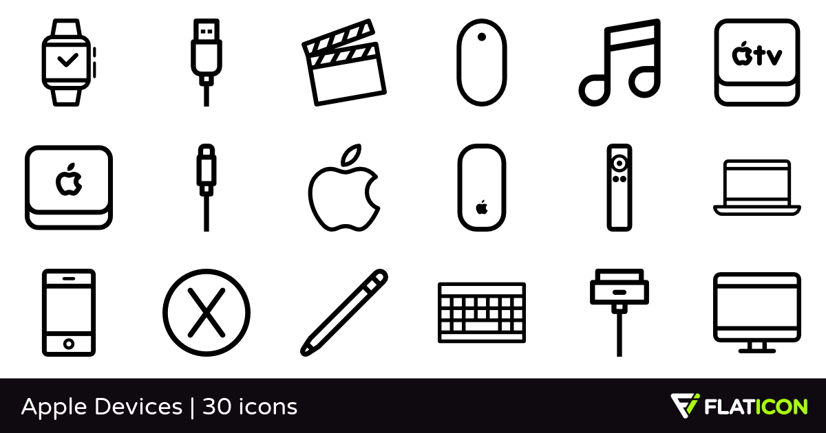 1200x630 Apple Devices Free Icons