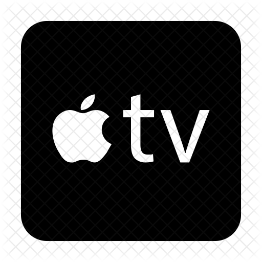 512x512 Apple Tv Icon Of Glyph Style
