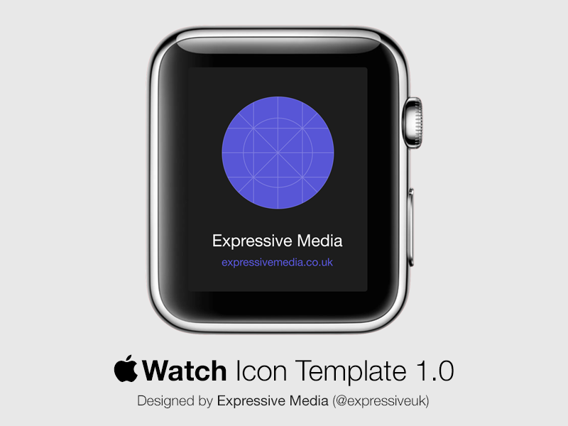 800x600 Apple Watch Icon Template