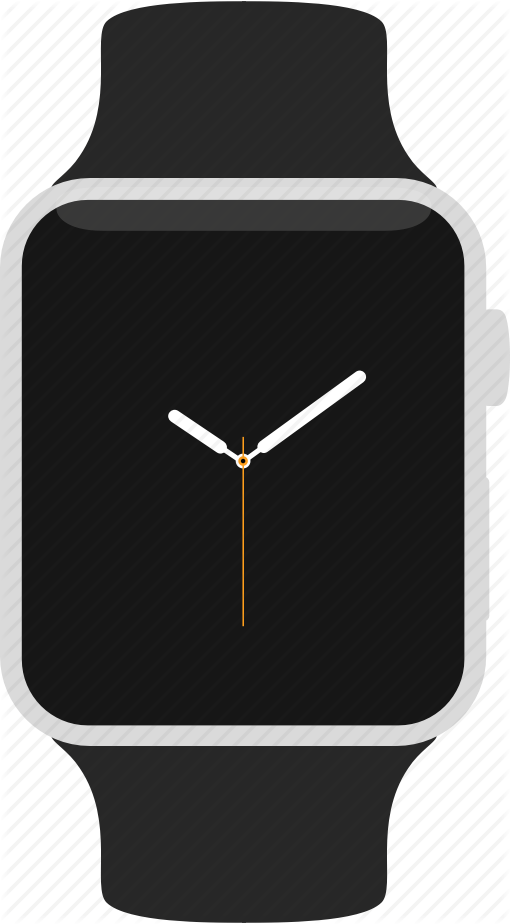 510x924 Apple, Silver, Watch Icon