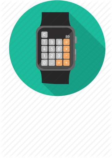 361x512 App, Apple Watch, Calculator, Iphone, Iwatch, Numbers Icon
