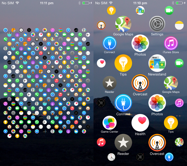 640x568 Concept Reimagines Iphone Home Screen Inspired