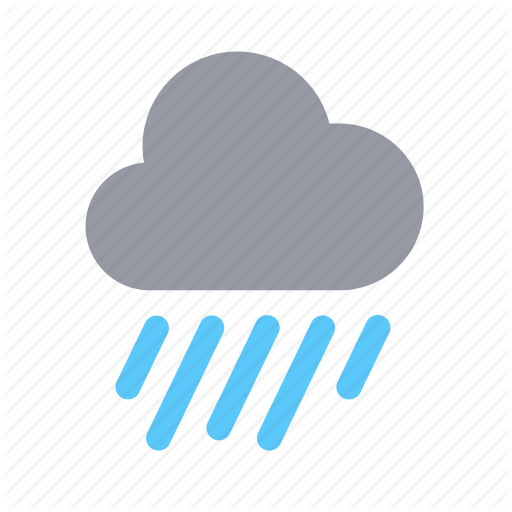 512x512 Apple, Heavy, Ios, Night, Rain, Raindrops, Weather Icon