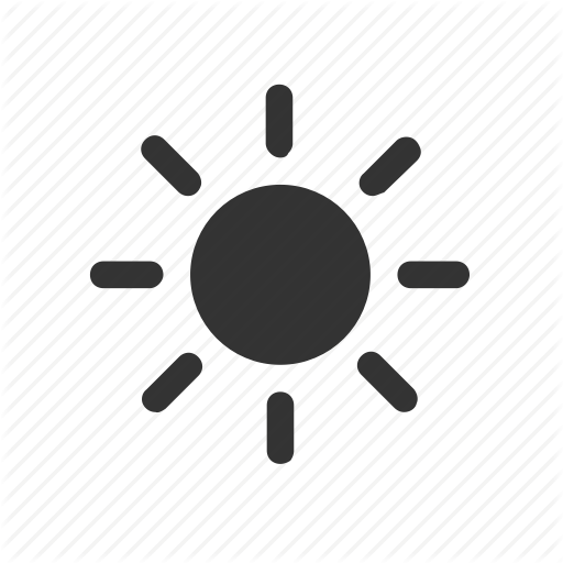 512x512 Apple, Clear, Sun, Sunlight, Sunny, Weather Icon