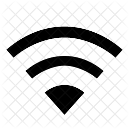 256x256 Wifi Icon Of Glyph Style