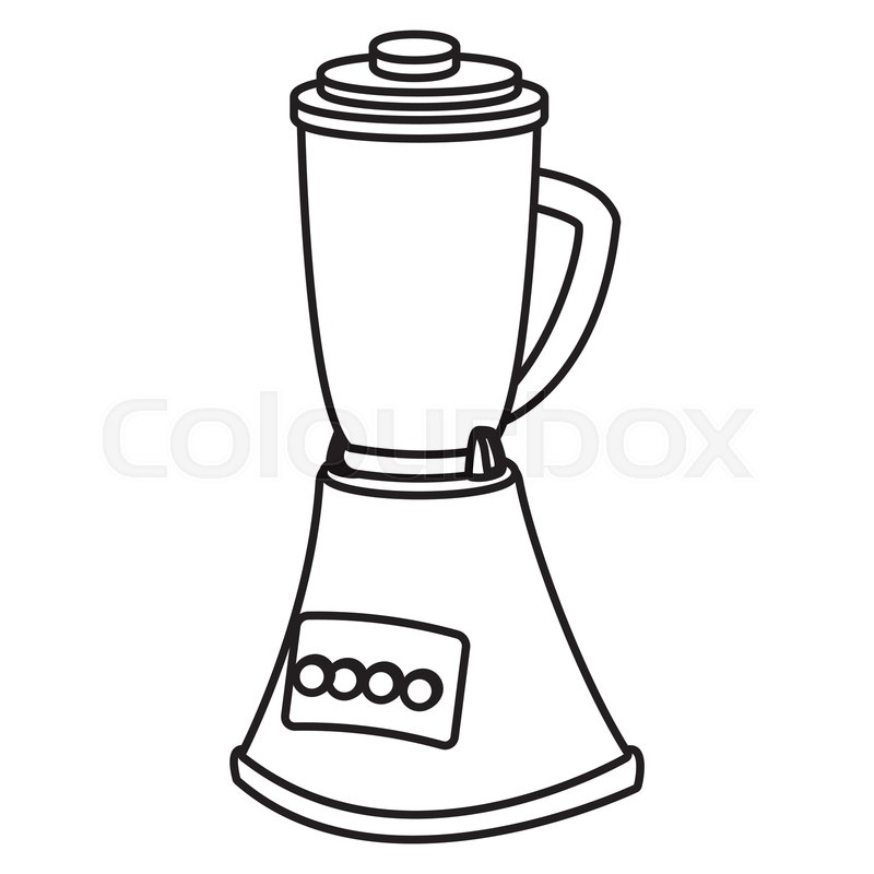800x800 Blender Kitchen Appliance Icon Vector Stock Vector Colourbox