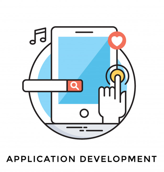 626x658 Application Development Flat Vector Icon Vector Premium Download