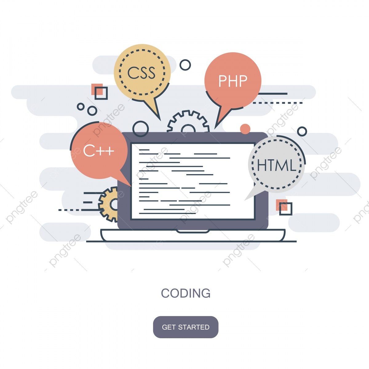 1200x1200 Programming And Coding Concept Application Development Icon