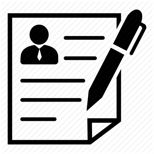 512x512 Application, Employee, File, Form, Personal, Profile, Resume Icon