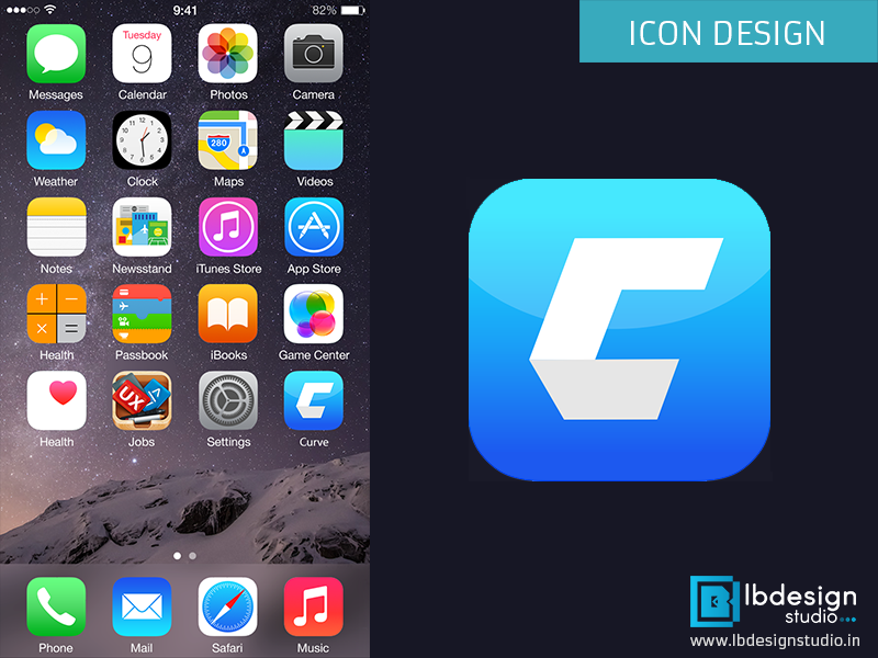 800x600 Curve Application Icon Design Lbdesignstudio
