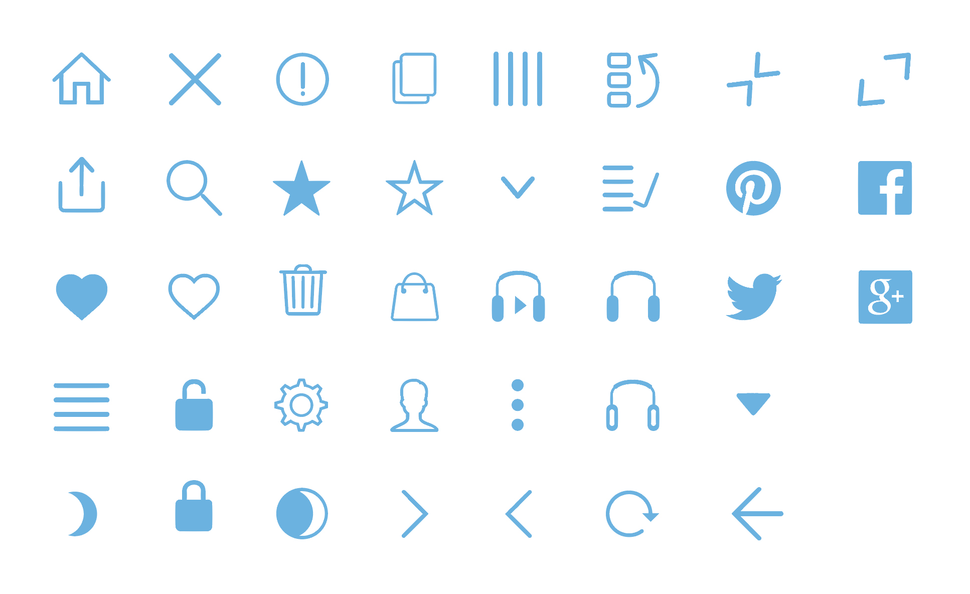 1934x1184 Android Icon Sets