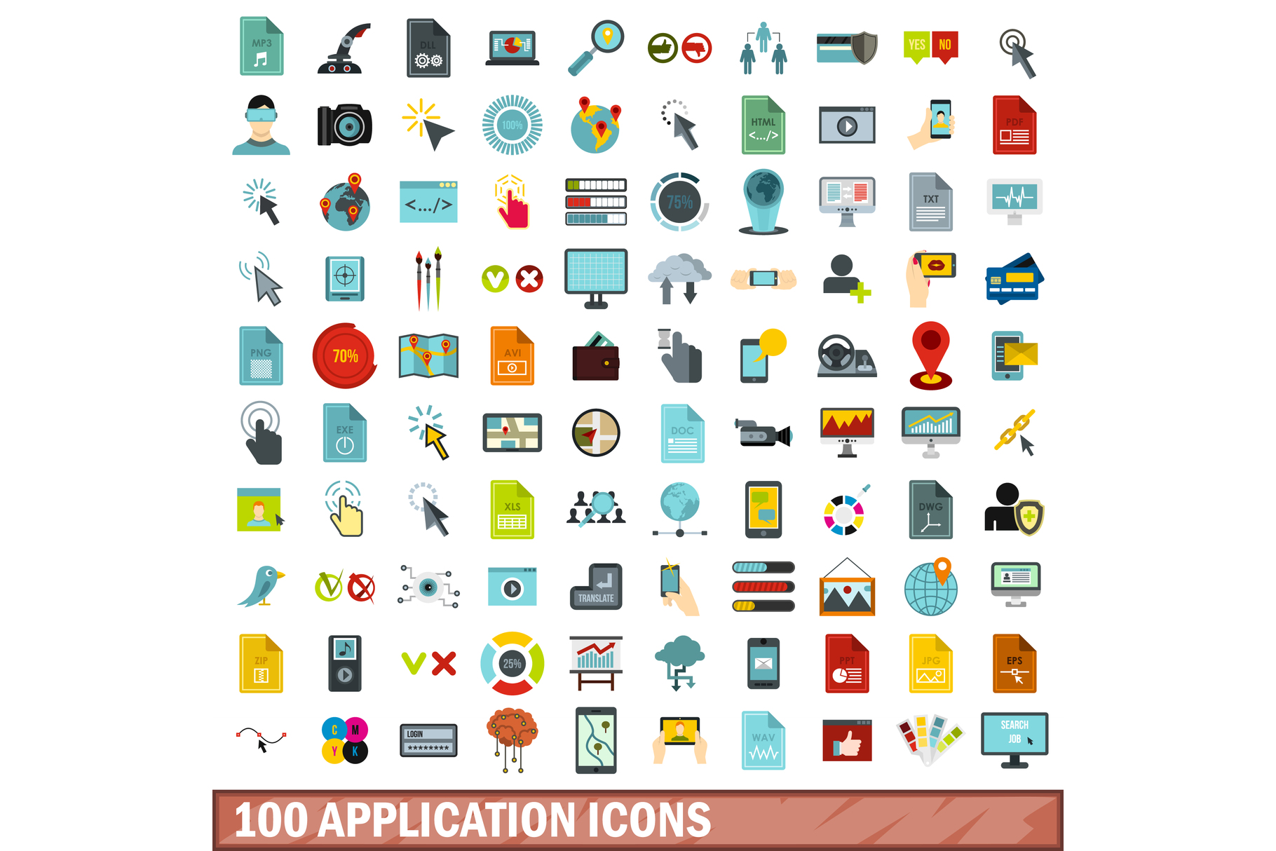 Application Icon Set at Vectorified.com | Collection of Application ...