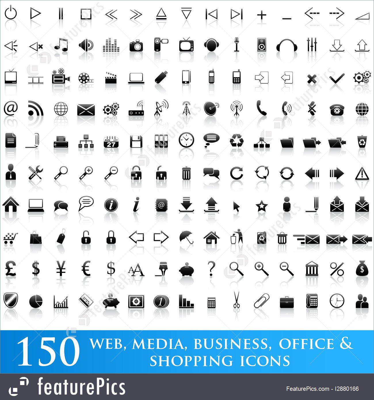 1300x1392 Templates Icon Set For Web Applications