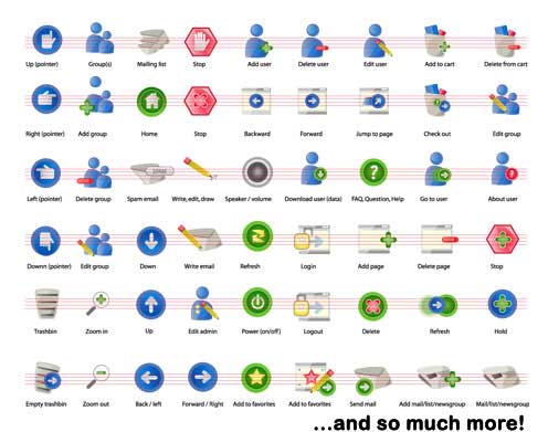 496x391 Application Icon Set Images