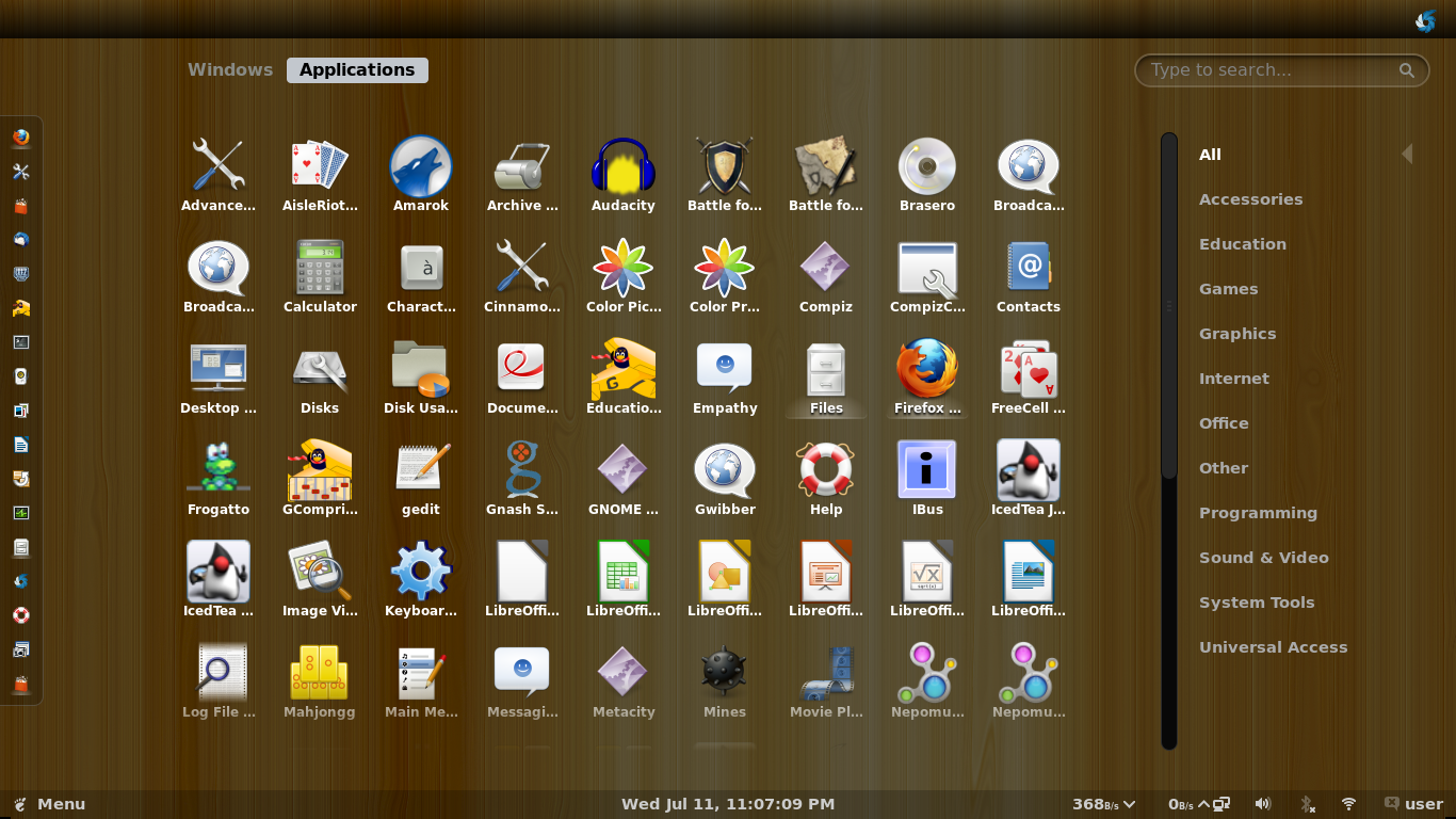 1366x768 Ubuntu Tips And Tricks Reduce Application Icon Size Of Gnome Shell