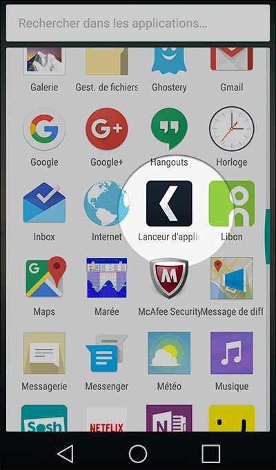 400x681 Android Installer Le Lanceur D'applications Microsoft Arrow Launcher