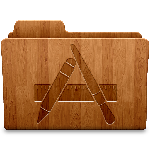 512x512 Applications, Folder Icon Free Of Wood Folders Icons