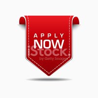 200x200 Apply Now Red Label Icon Vector Design Stock Vectors