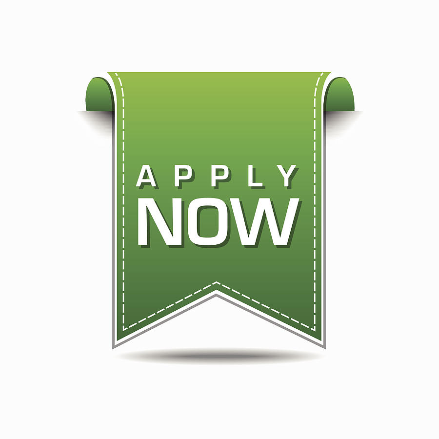 900x900 Apply Now Green Vector Icon Design
