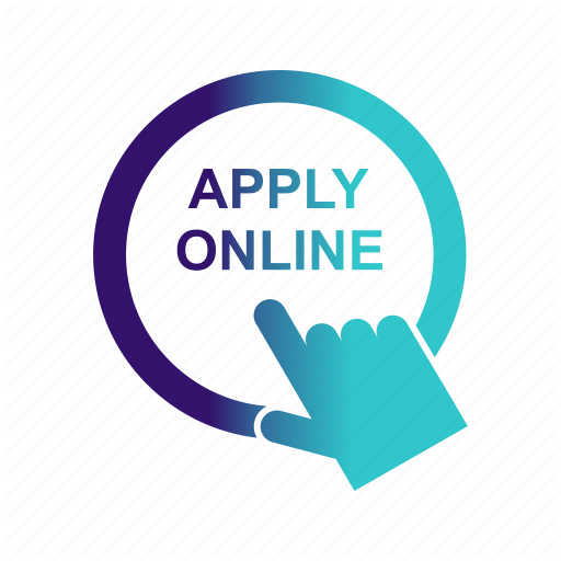 512x512 Apply, Click, Job, Online Icon