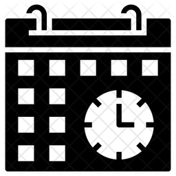 256x256 Appointment Icon Of Glyph Style