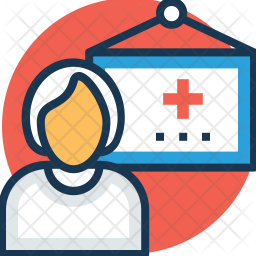 256x256 Medical Appointment Icon Of Colored Outline Style