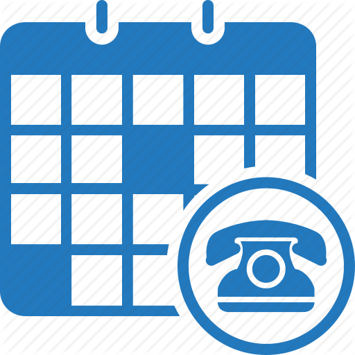 512x512 Appointment, Calendar, Call, Phone, Phone Appointment, Schedule Icon