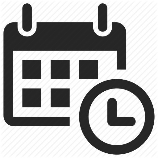 512x512 Appointment, Calendar, Clock, Month, Planner, Schedule, Time Icon