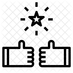 256x256 Appreciation Icon Of Line Style