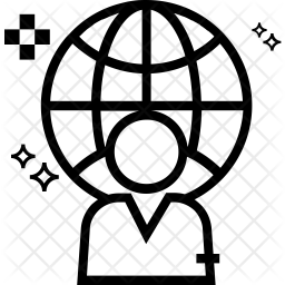 256x256 Approach Worldwide Icon Of Line Style