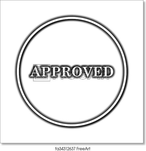 Free Art Print Of Approved Icon Approved Icon Internet Button 561x581 Free Art Print Of Approved Icon Approved Icon Internet Button