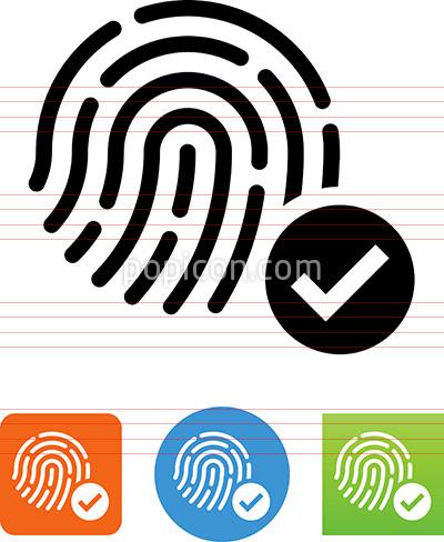 Touchpad Password Approved Icon 400x488 Touchpad Password Approved Icon