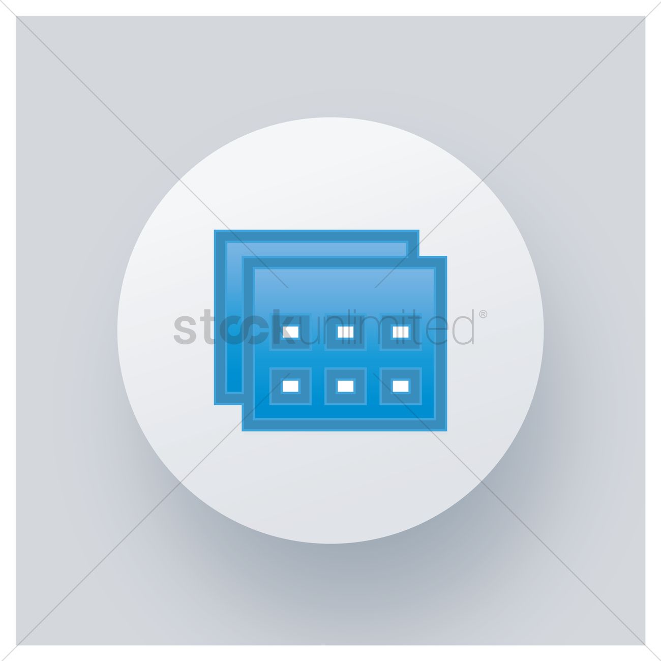 1300x1300 Apps Folder Icon Vector Image